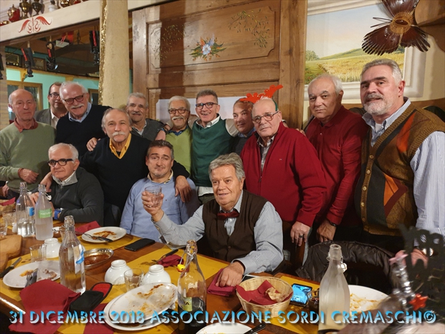 31 Dicembre 2018 Associazione Sordi Cremaschi14